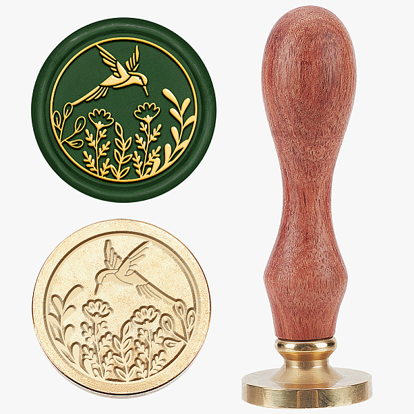 PandaHall Flowers Hummingbird Wax Seal Stamp 25mm Vintage Bird Wildflower Sealing Wax Stamps Retro Wood Handle Removable Brass Head for...
PandaHall Flowers Hummingbird Wax Seal Stamp 25mm Vintage Bird Wildflower Sealing Wax Stamps Retro Wood Handle Removable Brass Head for...