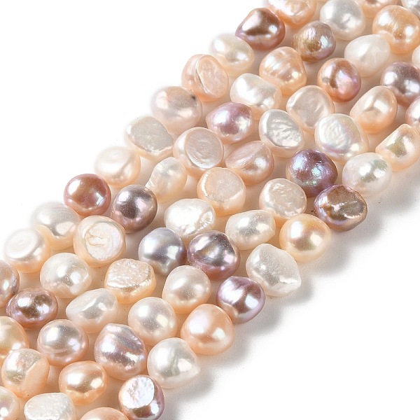 PandaHall Natural Cultured Freshwater Pearl Beads Strands, Two Sides Polished, PeachPuff, 9~11x9~10.5x5.5~7.5mm, Hole: 0.7mm, about..., Brown
PandaHall Natural Cultured Freshwater Pearl Beads Strands, Two Sides Polished, PeachPuff, 9~11x9~10.5x5.5~7.5mm, Hole: 0.7mm, about..., Brown