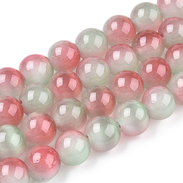 PandaHall Cat Eye Beads Strands, Two Tone, Round, Indian Red, 7.5~8mm, Hole: 1mm, about 49~51pcs/strand, 14.37~14.96 inch(36.5~38cm) Glass...
PandaHall Cat Eye Beads Strands, Two Tone, Round, Indian Red, 7.5~8mm, Hole: 1mm, about 49~51pcs/strand, 14.37~14.96 inch(36.5~38cm) Glass...
