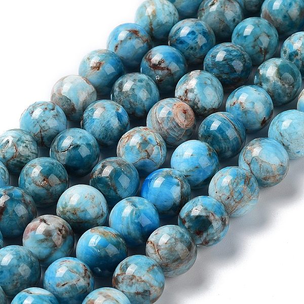 PandaHall Natural Apatite Beads Strands, Round, 9.5~10.5mm, Hole: 1mm, about 40pcs/strand, 15.71 inch(39.9cm) Apatite Round
PandaHall Natural Apatite Beads Strands, Round, 9.5~10.5mm, Hole: 1mm, about 40pcs/strand, 15.71 inch(39.9cm) Apatite Round