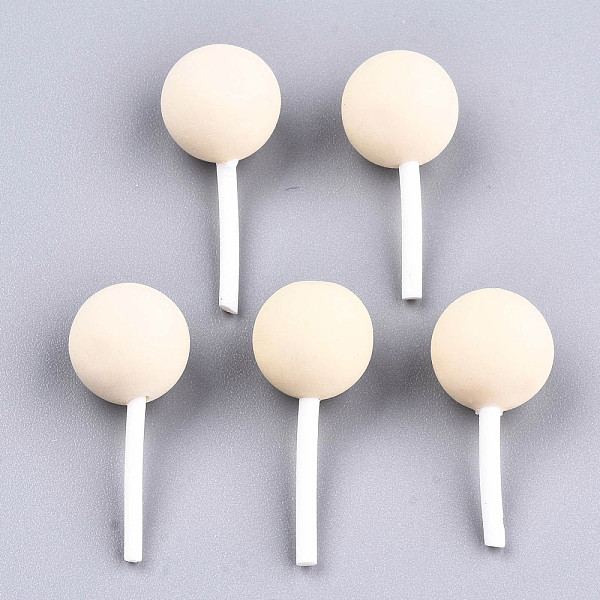 PandaHall Handmade Polymer Clay 3D Lollipop Embellishments, for Party DIY Decorations, Lemon Chiffon, 21~26x10.5mm Polymer Clay Food
PandaHall Handmade Polymer Clay 3D Lollipop Embellishments, for Party DIY Decorations, Lemon Chiffon, 21~26x10.5mm Polymer Clay Food