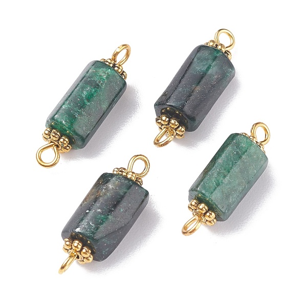 PandaHall Natural Emerald Connector Charms, with Golden Tone Brass & Alloy Findings, Faceted, Column, 19~20x6~7mm, Hole: 1.6mm Emerald...
PandaHall Natural Emerald Connector Charms, with Golden Tone Brass & Alloy Findings, Faceted, Column, 19~20x6~7mm, Hole: 1.6mm Emerald...