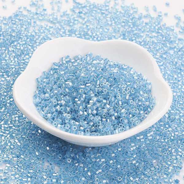 PandaHall TOHO Japanese Seed Beads, 11/0, Two Cut Hexagon, (918) Ceylon English Bluebell, 2x2mm, Hole: 0.6mm, about 44000pcs/pound Glass..., Cyan
PandaHall TOHO Japanese Seed Beads, 11/0, Two Cut Hexagon, (918) Ceylon English Bluebell, 2x2mm, Hole: 0.6mm, about 44000pcs/pound Glass..., Cyan