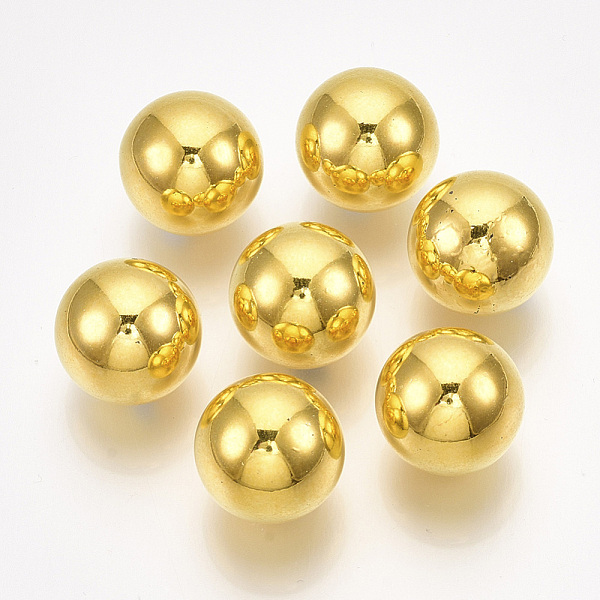 PandaHall ABS Plastic Beads, No Hole/Undrilled, Round, Golden, 4mm, about 1580pcs/50g ABS Plastic Round
PandaHall ABS Plastic Beads, No Hole/Undrilled, Round, Golden, 4mm, about 1580pcs/50g ABS Plastic Round
