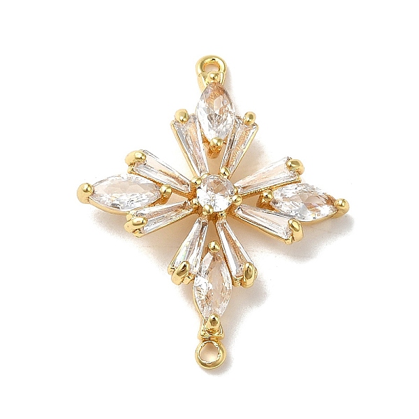 PandaHall Brass Pave Clear Glass Rhinestone Connector Charms, Flower Links, Real 18K Gold Plated, 26.5x21.5x4.5mm, Hole: 1.2mm Brass+Glass...
PandaHall Brass Pave Clear Glass Rhinestone Connector Charms, Flower Links, Real 18K Gold Plated, 26.5x21.5x4.5mm, Hole: 1.2mm Brass+Glass...
