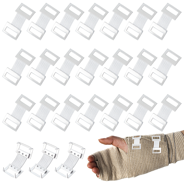 PandaHall CHGCRAFT 120Pcs Aluminum Clips for Elastic Bandages, Bandage Wrap Clips, White, 30x15x2mm, Hole: 4x11mm Aluminum White
PandaHall CHGCRAFT 120Pcs Aluminum Clips for Elastic Bandages, Bandage Wrap Clips, White, 30x15x2mm, Hole: 4x11mm Aluminum White