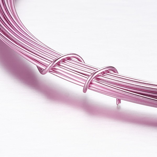PandaHall Round Aluminum Wire, Bendable Metal Craft Wire, for DIY Arts and Craft Projects, Pink, 18 Gauge, 1mm, 5m/roll(16.4 Feet/roll)...
PandaHall Round Aluminum Wire, Bendable Metal Craft Wire, for DIY Arts and Craft Projects, Pink, 18 Gauge, 1mm, 5m/roll(16.4 Feet/roll)...