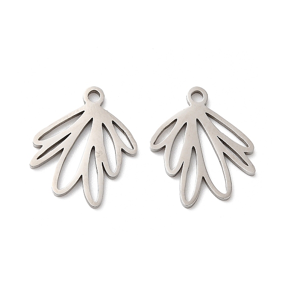 PandaHall 201 Stainless Steel Pendants, Laser Cut, Hollow, Leaf Charm, Stainless Steel Color, 15x13x1mm, Hole: 1.4mm 201 Stainless Steel...
PandaHall 201 Stainless Steel Pendants, Laser Cut, Hollow, Leaf Charm, Stainless Steel Color, 15x13x1mm, Hole: 1.4mm 201 Stainless Steel...