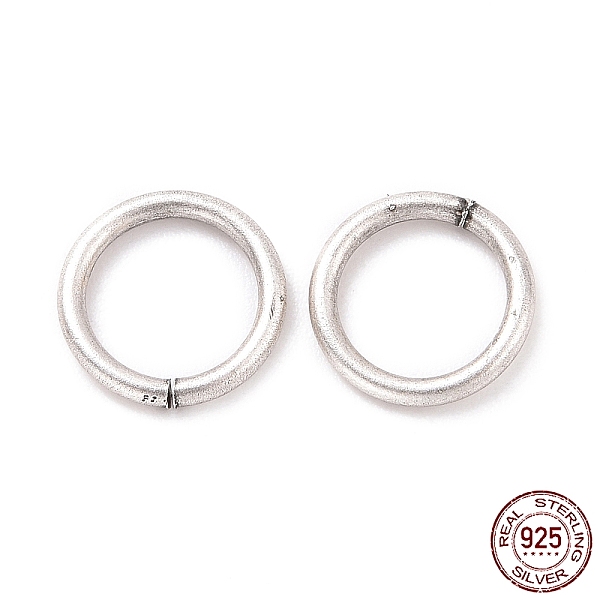 PandaHall 925 Sterling Silver Open Jump Rings, Antique Silver, 7x0.9mm, Inner Diameter: 5.2mm, about 70Pcs/10g Sterling Silver Ring
PandaHall 925 Sterling Silver Open Jump Rings, Antique Silver, 7x0.9mm, Inner Diameter: 5.2mm, about 70Pcs/10g Sterling Silver Ring