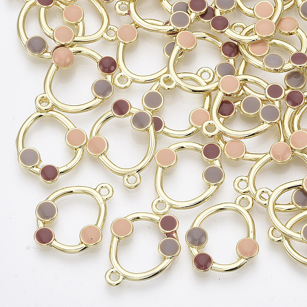 PandaHall Alloy Enamel Pendants, Ring, Light Gold, Colorful, 22x17x3mm, Hole: 1.6mm Alloy+Enamel Ring
PandaHall Alloy Enamel Pendants, Ring, Light Gold, Colorful, 22x17x3mm, Hole: 1.6mm Alloy+Enamel Ring