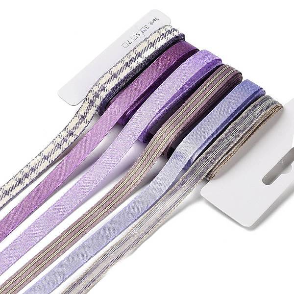 PandaHall 18 Yards 6 Styles Polyester Ribbon, for DIY Handmade Craft, Hair Bowknots and Gift Decoration, Purple Color Palette, Orchid...
PandaHall 18 Yards 6 Styles Polyester Ribbon, for DIY Handmade Craft, Hair Bowknots and Gift Decoration, Purple Color Palette, Orchid...