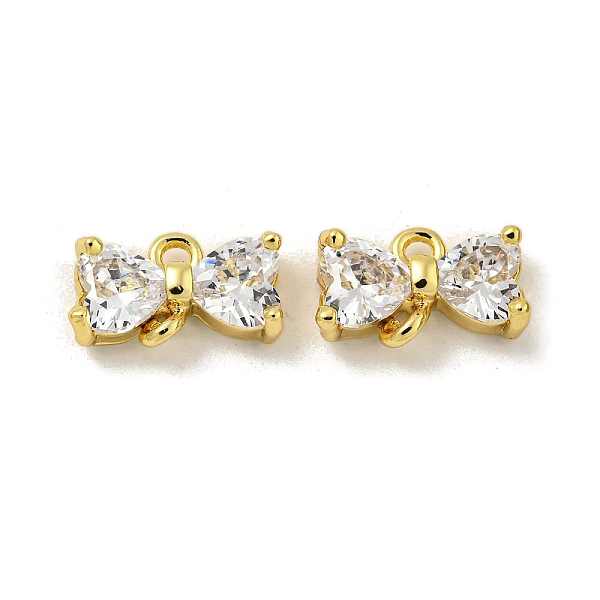 PandaHall Brass Clear Cubic Zirconia Connector Charms, Bowknot Link, Real 18K Gold Plated, 6.5x10.5x3.5mm, Hole: 1.2mm Brass+Cubic Zirconia...
PandaHall Brass Clear Cubic Zirconia Connector Charms, Bowknot Link, Real 18K Gold Plated, 6.5x10.5x3.5mm, Hole: 1.2mm Brass+Cubic Zirconia...