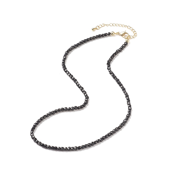 PandaHall Natural Black Spinel Cube Beaded Necklace for Women, 16.34 inch(41.5cm) Spinel
PandaHall Natural Black Spinel Cube Beaded Necklace for Women, 16.34 inch(41.5cm) Spinel