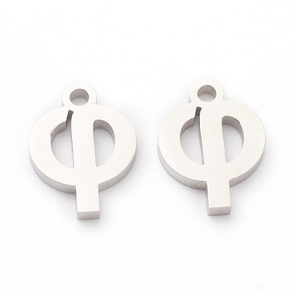 PandaHall 304 Stainless Steel Charms, Greek Alphabet, Stainless Steel Color, Letter.F, 12x9x1.5mm, Hole: 1.5mm 304 Stainless Steel Letter F
PandaHall 304 Stainless Steel Charms, Greek Alphabet, Stainless Steel Color, Letter.F, 12x9x1.5mm, Hole: 1.5mm 304 Stainless Steel Letter F