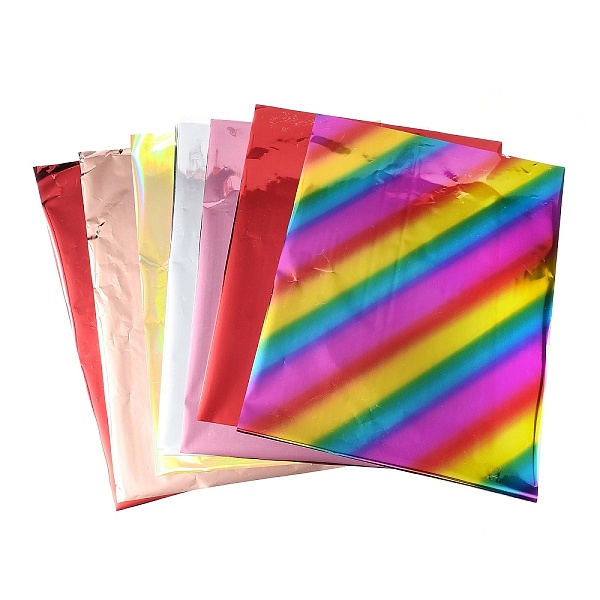 PandaHall A4 Hot Foil Stamping Paper, Mixed Color, 290x185x0.1mm, 10 colors, 6 sheets/color, 60 sheets/set Plastic Rectangle Multicolor
PandaHall A4 Hot Foil Stamping Paper, Mixed Color, 290x185x0.1mm, 10 colors, 6 sheets/color, 60 sheets/set Plastic Rectangle Multicolor