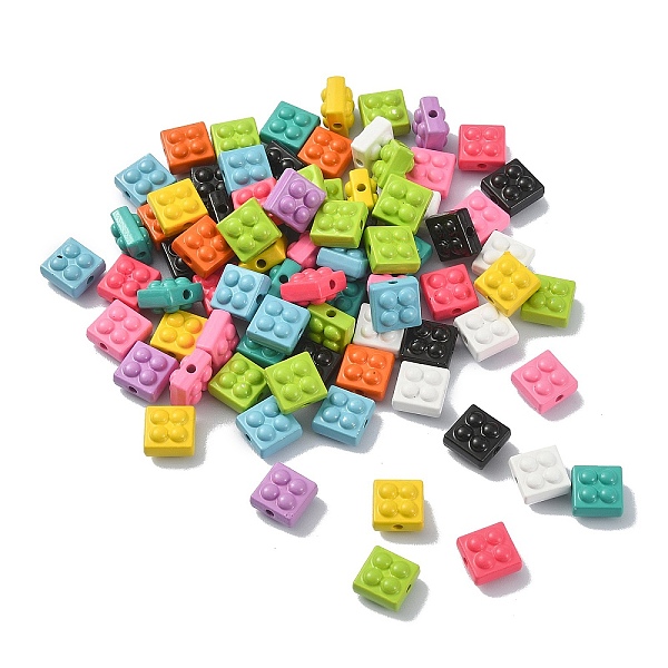 PandaHall Spray Painted Alloy Beads, Building Blocks, Mixed Color, 8x8x5mm, Hole: 1.2mm Alloy Others Multicolor
PandaHall Spray Painted Alloy Beads, Building Blocks, Mixed Color, 8x8x5mm, Hole: 1.2mm Alloy Others Multicolor
