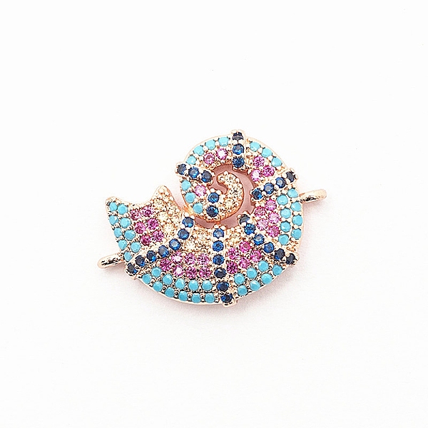 PandaHall Metal Pave Colorful Cubic Zirconia Connector Charms, Conch Shell Links, Rose Gold, 22.3x15.1mm Cubic Zirconia Shell Shape
PandaHall Metal Pave Colorful Cubic Zirconia Connector Charms, Conch Shell Links, Rose Gold, 22.3x15.1mm Cubic Zirconia Shell Shape