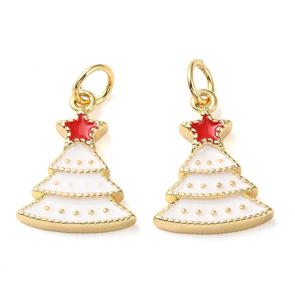 PandaHall Christmas Rack Plating Brass Pendants, with Jump Ring and Enamel, Long-Lasting Real 18K Gold Plated, Cadmium Free & Lead Free..., White
PandaHall Christmas Rack Plating Brass Pendants, with Jump Ring and Enamel, Long-Lasting Real 18K Gold Plated, Cadmium Free & Lead Free..., White