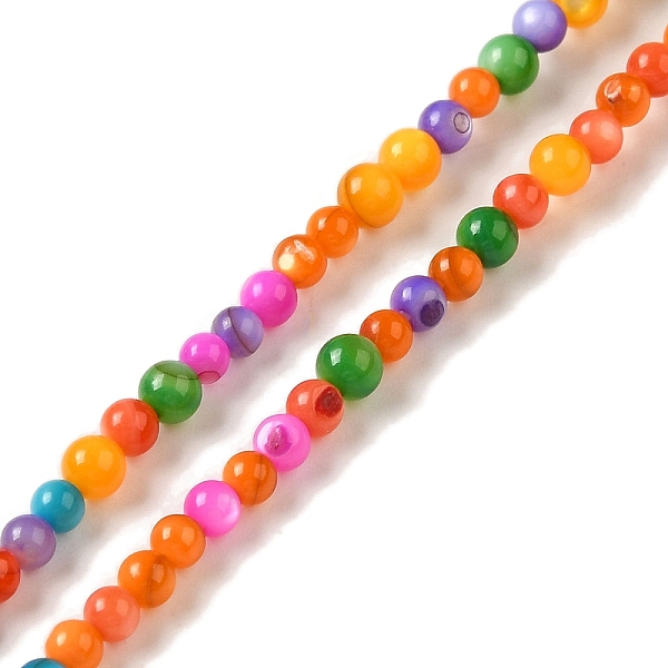 PandaHall Ice Cream Color Dyed Natural Freshwater Shell Beads Strands, Round, Mixed Color, 2mm, Hole: 0.5mm, about 167pcs/strand, 14.65 inch..., Multicolor
PandaHall Ice Cream Color Dyed Natural Freshwater Shell Beads Strands, Round, Mixed Color, 2mm, Hole: 0.5mm, about 167pcs/strand, 14.65 inch..., Multicolor