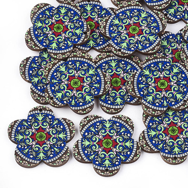 PandaHall Printed Basswood Pendants, Back Random Color, Flower, Blue, 33.5x34.5x3mm, Hole: 1.5mm Wood Flower Blue
PandaHall Printed Basswood Pendants, Back Random Color, Flower, Blue, 33.5x34.5x3mm, Hole: 1.5mm Wood Flower Blue
