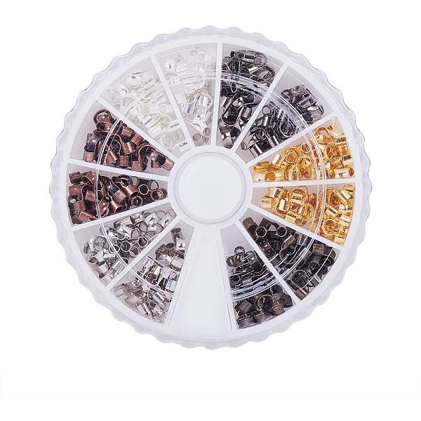 PandaHall about 240pcs 6 Color Brass Wire Guardians Wire Protectors for DIY Neclace Bracelets Jewelry Making, Nickel Free, Hole: 1.5mm..., Multicolor
PandaHall about 240pcs 6 Color Brass Wire Guardians Wire Protectors for DIY Neclace Bracelets Jewelry Making, Nickel Free, Hole: 1.5mm..., Multicolor