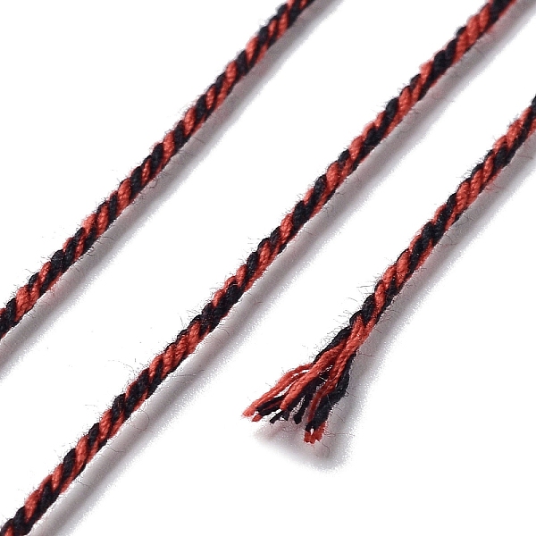 PandaHall Polyester Twisted Cord, Round, for DIY Jewelry Making, Black, 1mm, about 49.21 Yards(45m)/Roll Polyester Black
PandaHall Polyester Twisted Cord, Round, for DIY Jewelry Making, Black, 1mm, about 49.21 Yards(45m)/Roll Polyester Black