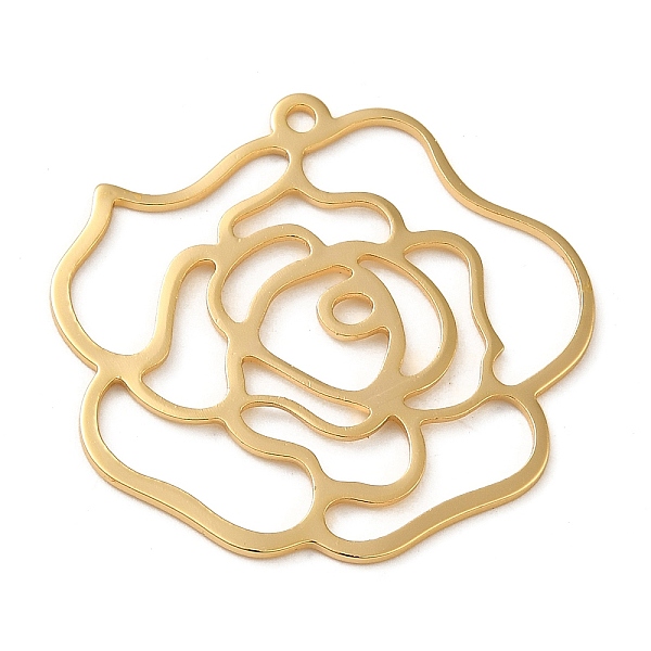 PandaHall Brass Pendant, Real 18K Gold Plated, Flower, 31x33x1mm, Hole: 1.6mm Brass Flower
PandaHall Brass Pendant, Real 18K Gold Plated, Flower, 31x33x1mm, Hole: 1.6mm Brass Flower