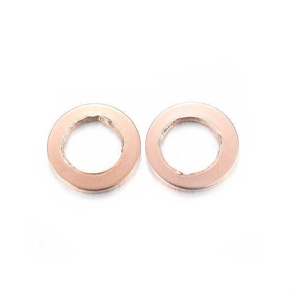 PandaHall Ion Plating(IP) 304 Stainless Steel Linking Rings, Rose Gold, 11x1mm, Inner Diameter: 7mm, 100pcs/bag 304 Stainless Steel Ring
PandaHall Ion Plating(IP) 304 Stainless Steel Linking Rings, Rose Gold, 11x1mm, Inner Diameter: 7mm, 100pcs/bag 304 Stainless Steel Ring