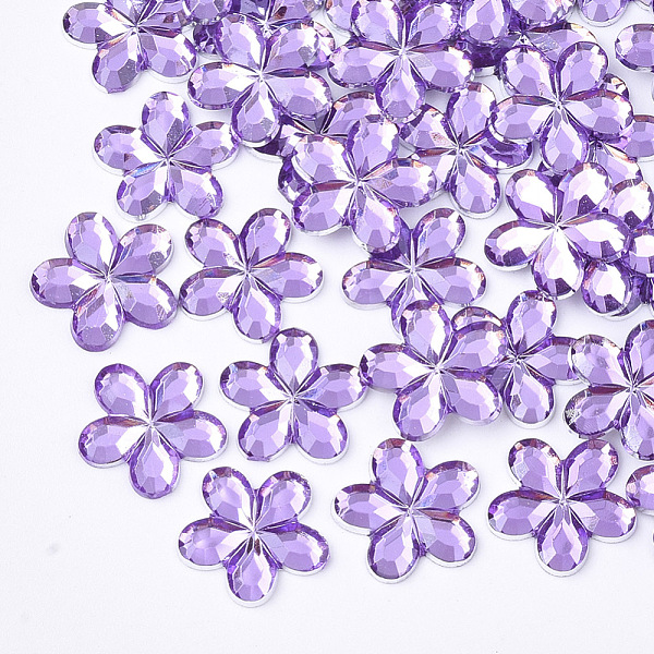 PandaHall Plastic Cabochons, Flower, Plum, 9x9.5x1.5mm, about 5000pcs/bag Plastic Flower Purple
PandaHall Plastic Cabochons, Flower, Plum, 9x9.5x1.5mm, about 5000pcs/bag Plastic Flower Purple