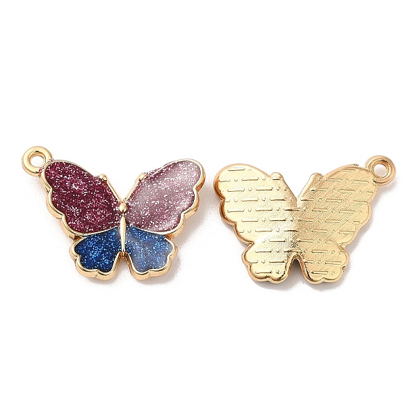PandaHall Alloy Enamel Pendants, with Glitter Powder, Long-Lasting Plated, Cadmium Free & Nickel Free & Lead Free, Golden, Butterfly Charm...
PandaHall Alloy Enamel Pendants, with Glitter Powder, Long-Lasting Plated, Cadmium Free & Nickel Free & Lead Free, Golden, Butterfly Charm...