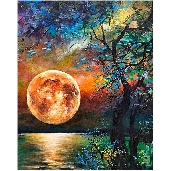 PandaHall DIY Natural Scenery Pattern 5D Diamond Painting Kits, Including Waterproof Painting Canvas, Rhinestones, Diamond Sticky Pen...
PandaHall DIY Natural Scenery Pattern 5D Diamond Painting Kits, Including Waterproof Painting Canvas, Rhinestones, Diamond Sticky Pen...