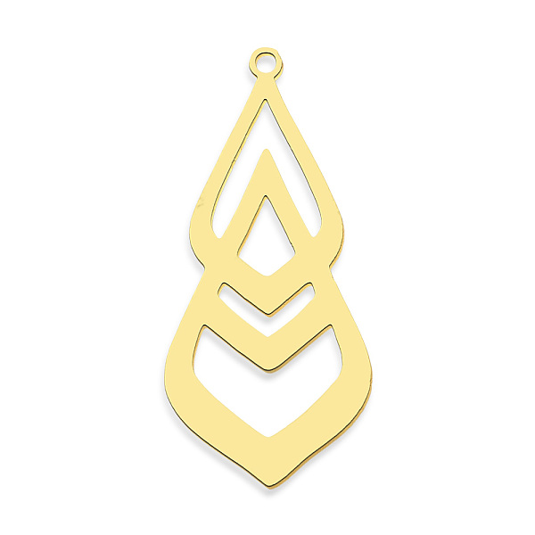 PandaHall 201 Stainless Steel Pendants, Laser Cut, Vacuum Plating, Teardrop, Golden, 36.5x17x1mm, Hole: 1.6mm 201 Stainless Steel Teardrop
PandaHall 201 Stainless Steel Pendants, Laser Cut, Vacuum Plating, Teardrop, Golden, 36.5x17x1mm, Hole: 1.6mm 201 Stainless Steel Teardrop