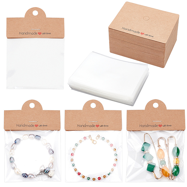 PandaHall WADORN 120Pcs Rectangle Paper Foldable Header Cards, with 120Pcs OPP Cellophane Bags, BurlyWood, Paper Cards: about 6x8x0.05cm..., Orange
PandaHall WADORN 120Pcs Rectangle Paper Foldable Header Cards, with 120Pcs OPP Cellophane Bags, BurlyWood, Paper Cards: about 6x8x0.05cm..., Orange