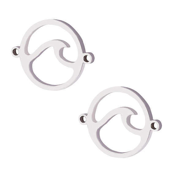 PandaHall 304 Stainless Steel Links connectors, Manual Polishing, Flat Round, Stainless Steel Color, 20x16x1.5mm, Hole: 1.4mm 304 Stainless...
PandaHall 304 Stainless Steel Links connectors, Manual Polishing, Flat Round, Stainless Steel Color, 20x16x1.5mm, Hole: 1.4mm 304 Stainless...