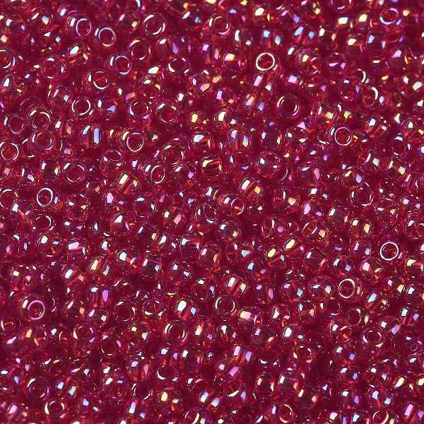 PandaHall TOHO Round Seed Beads, Japanese Seed Beads, (165C) Transparent AB Ruby, 11/0, 2.2mm, Hole: 0.8mm, about 1110pcs/bottle, 10g/bottle..., Red
PandaHall TOHO Round Seed Beads, Japanese Seed Beads, (165C) Transparent AB Ruby, 11/0, 2.2mm, Hole: 0.8mm, about 1110pcs/bottle, 10g/bottle..., Red