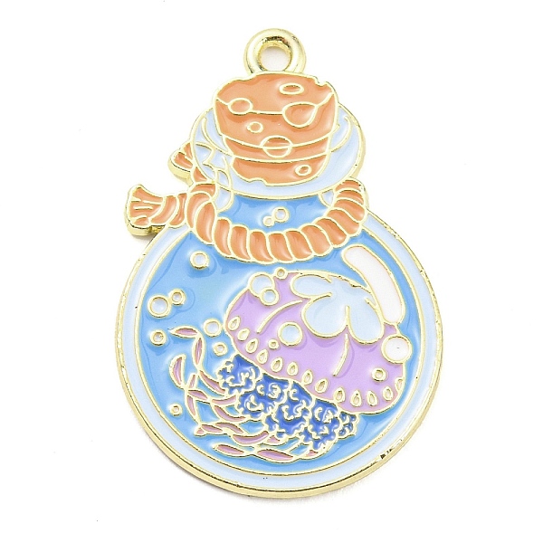 PandaHall Golden Plated Alloy Enamel Pendants, Wishing Bottle Charm, Jellyfish, 33.5x22.5x1.5mm, Hole: 1.8mm Alloy+Enamel Jellyfish
PandaHall Golden Plated Alloy Enamel Pendants, Wishing Bottle Charm, Jellyfish, 33.5x22.5x1.5mm, Hole: 1.8mm Alloy+Enamel Jellyfish