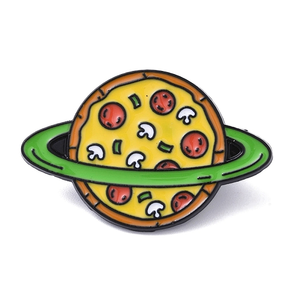 PandaHall Black Alloy Brooches, Enamel Pins, for Backpack Clothes, Pizza, 22x34x1.5mm Alloy+Enamel Pizza Gold
PandaHall Black Alloy Brooches, Enamel Pins, for Backpack Clothes, Pizza, 22x34x1.5mm Alloy+Enamel Pizza Gold