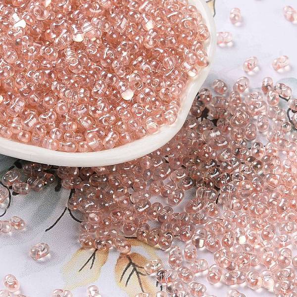 PandaHall Glass Seed Beads, Transparent Colours Luster, Peanut, Light Salmon, 4~4.5x2~2.5x2~2.5mm, Hole: 0.8~0.9mm, about 10000pcs/pound...
PandaHall Glass Seed Beads, Transparent Colours Luster, Peanut, Light Salmon, 4~4.5x2~2.5x2~2.5mm, Hole: 0.8~0.9mm, about 10000pcs/pound...