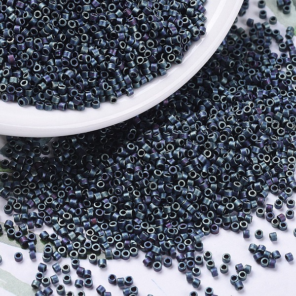 PandaHall MIYUKI Delica Beads, Cylinder, Japanese Seed Beads, 11/0, (DB0325) Matte Metallic Blue Iris, 1.3x1.6mm, Hole: 0.8mm, about...
PandaHall MIYUKI Delica Beads, Cylinder, Japanese Seed Beads, 11/0, (DB0325) Matte Metallic Blue Iris, 1.3x1.6mm, Hole: 0.8mm, about...
