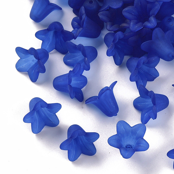PandaHall Transparent Acrylic Beads, Frosted, Flower, Blue, 17.5x12mm, Hole: 1.5mm, about 770pcs/500g Acrylic Flower Blue
PandaHall Transparent Acrylic Beads, Frosted, Flower, Blue, 17.5x12mm, Hole: 1.5mm, about 770pcs/500g Acrylic Flower Blue
