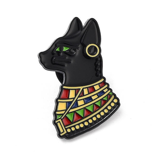 PandaHall Black Baking Paint Zinc Alloy Brooches, Enamel Pins, for Backpack Cloth, Dog, 26x17x1.5mm Alloy+Enamel Dog
PandaHall Black Baking Paint Zinc Alloy Brooches, Enamel Pins, for Backpack Cloth, Dog, 26x17x1.5mm Alloy+Enamel Dog