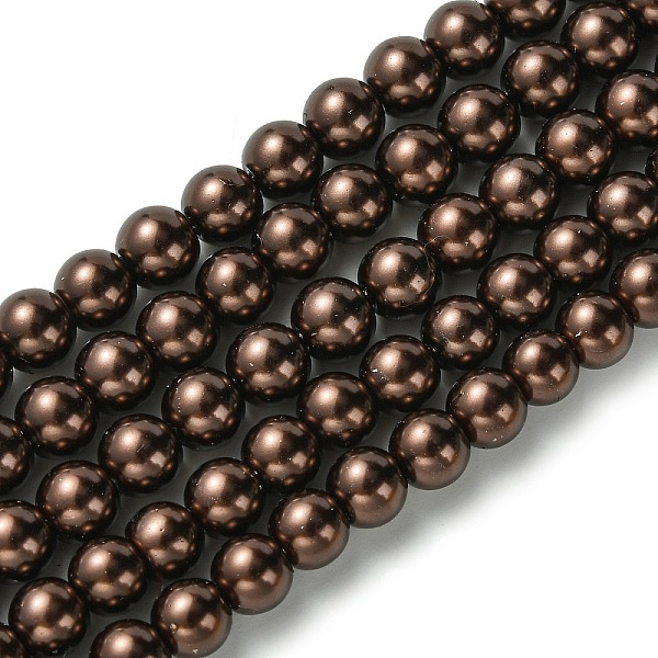 PandaHall Eco-Friendly Dyed Glass Pearl Round Bead Strands, Cotton Cord Threaded, Coconut Brown, 6mm, Hole: 1.2~1.5mm, about 72pcs/strand...
PandaHall Eco-Friendly Dyed Glass Pearl Round Bead Strands, Cotton Cord Threaded, Coconut Brown, 6mm, Hole: 1.2~1.5mm, about 72pcs/strand...