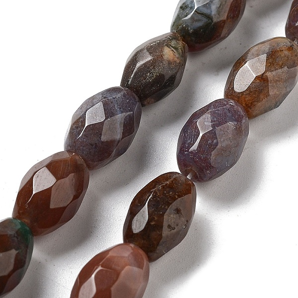 PandaHall Natural Indian Agate Beads Strands, Faceted Rice, 12.5x8mm, Hole: 1.2mm, about 16pcs/strand, 7.68''(19.5cm) Indian Agate Rice
PandaHall Natural Indian Agate Beads Strands, Faceted Rice, 12.5x8mm, Hole: 1.2mm, about 16pcs/strand, 7.68''(19.5cm) Indian Agate Rice