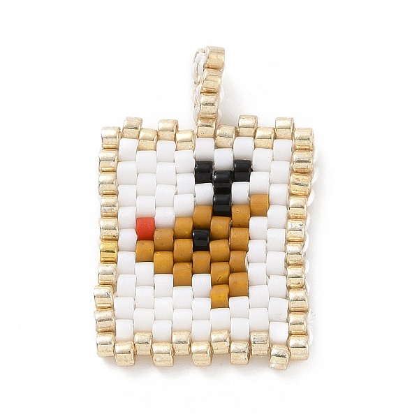 PandaHall Christmas Theme Handmade MIYUKI Japanese Seed Loom Pattern Seed Beads, Christmas Theme Rectangle Pendants, Deer Pattern...
PandaHall Christmas Theme Handmade MIYUKI Japanese Seed Loom Pattern Seed Beads, Christmas Theme Rectangle Pendants, Deer Pattern...