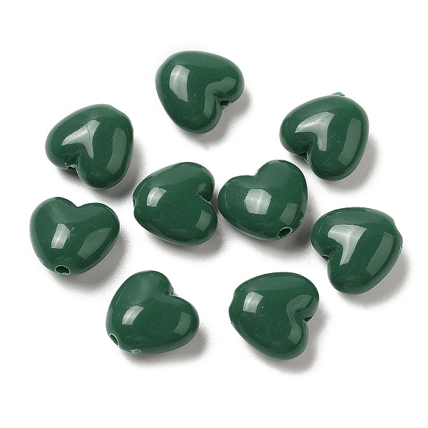 PandaHall Opaque Acrylic Beads, Heart, Dark Green, 9x9.5x5.5mm, Hole: 1.5mm, about 1650pcs/500g Acrylic Heart
PandaHall Opaque Acrylic Beads, Heart, Dark Green, 9x9.5x5.5mm, Hole: 1.5mm, about 1650pcs/500g Acrylic Heart