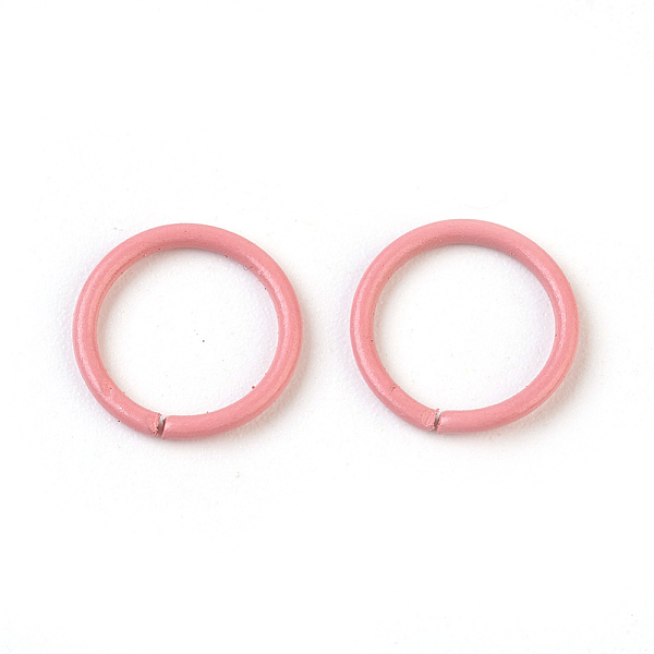PandaHall Iron Jump Rings, Open Jump Rings, Pink, 18 Gauge, 10x1mm, Inner Diameter: 8mm Iron Pink
PandaHall Iron Jump Rings, Open Jump Rings, Pink, 18 Gauge, 10x1mm, Inner Diameter: 8mm Iron Pink