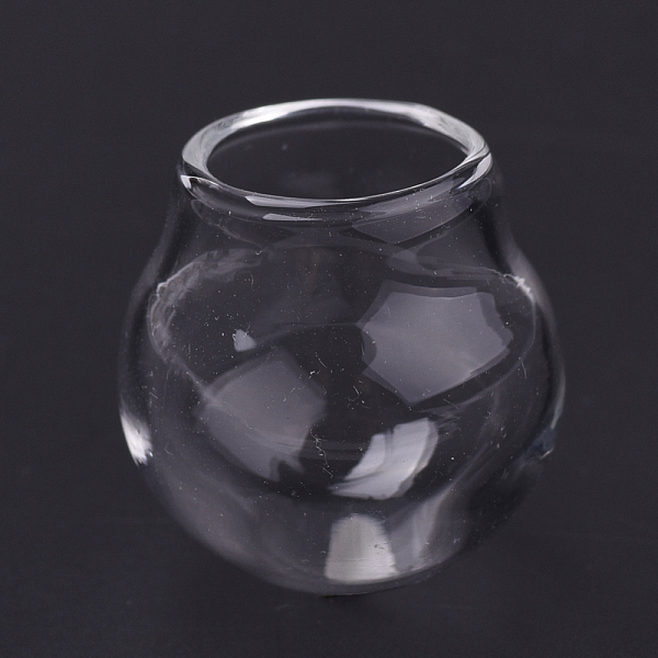 PandaHall Handmade Blown Glass Globe Ball Bottles, for Glass Vial Pendants Making, Clear, 20.5~22x20mm, Half Hole: 11.5mm, Bottle Capacity...
PandaHall Handmade Blown Glass Globe Ball Bottles, for Glass Vial Pendants Making, Clear, 20.5~22x20mm, Half Hole: 11.5mm, Bottle Capacity...