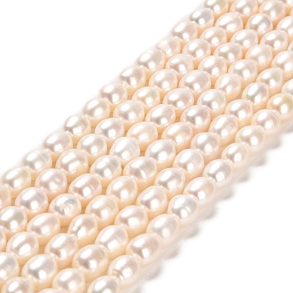 PandaHall Natural Cultured Freshwater Pearl Beads Strands, Rice, Grade 5A, Linen, 7~10x6~7mm, Hole: 0.6mm, about 44~48pcs/strand..., Brown
PandaHall Natural Cultured Freshwater Pearl Beads Strands, Rice, Grade 5A, Linen, 7~10x6~7mm, Hole: 0.6mm, about 44~48pcs/strand..., Brown