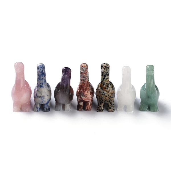 PandaHall Natural Mixed Gemstone 3D Home Display Decorations, Dinosaur, 70x84x28mm Mixed Stone Dinosaur
PandaHall Natural Mixed Gemstone 3D Home Display Decorations, Dinosaur, 70x84x28mm Mixed Stone Dinosaur