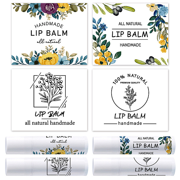 PandaHall OLYCRAFT 100Pcs 4 Styles Lipstick Tag Stickers Flower Lip Balm Label Sticker 2.1x1.7 inch Self Adhesive Lipstick Labels with..., Green
PandaHall OLYCRAFT 100Pcs 4 Styles Lipstick Tag Stickers Flower Lip Balm Label Sticker 2.1x1.7 inch Self Adhesive Lipstick Labels with..., Green